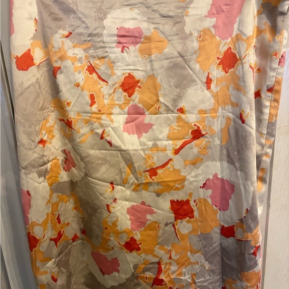 Ann Taylor Silk Floral Midi Skirt - Multicolor women’s 14 - Picture 1 of 11